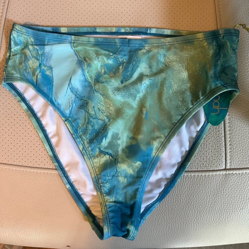 NWT- Mynah High Waist Swim Bottoms